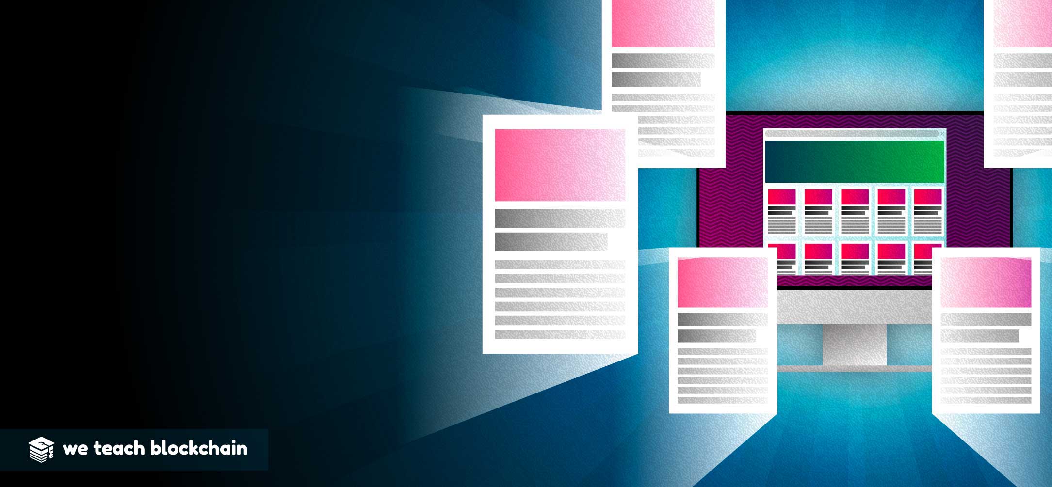 Blog posts being sent to a computer