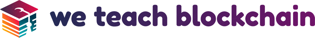 We Teach Blockchain logo